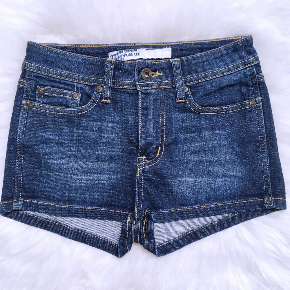 LEE • High Waist Y2K Vintage Jean Booty Shorts | XS